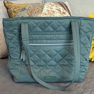 Vera Bradley Quilted Vera Tote Bag Sage green